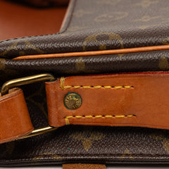 ルイ ヴィトン モノグラム カルトシエールGM 斜め掛け ショルダーバッグ M51252 ブラウン PVC レザー レディース LOUIS VUITTON 【中古】