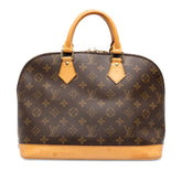 ルイ ヴィトン モノグラム アルマPM ハンドバッグ M51130 ブラウン PVC レザー レディース LOUIS VUITTON 中古