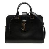 サンローラン ベイビーカバス ハンドバッグ ショルダーバッグ 2WAY 472466 ブラック レザー レディース SAINT LAURENT 【中古】