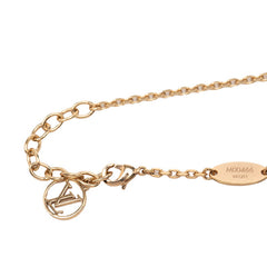 ルイ ヴィトン ブラスレ ハート フォーリンラブ ブレスレット M00466 ゴールド シルバー メッキ メタル レディース LOUIS VUITTON 【中古】