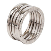 ブルガリ ビーゼロワン リング 指輪 #58 K18WG ホワイトゴールド 750 レディース BVLGARI 中古