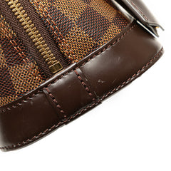 ルイ ヴィトン ダミエ アルマBB ハンドバッグ ショルダーバッグ 2WAY N41221 ブラウン PVC レザー レディース LOUIS VUITTON 【中古】