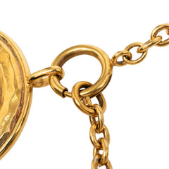 シャネル 31 RUE CAMBON カンボン ヴィンテージ チェーン ネックレス ゴールド メッキ レディース CHANEL 中古
