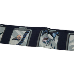 エルメス ツイリー STORY ストーリー スカーフ ネイビー マルチカラー シルク レディース HERMES 【中古】