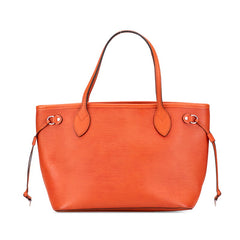 ルイ ヴィトン エピ ネヴァーフルPM ハンドバッグ トートバッグ M40963 ピモン オレンジ レザー レディース LOUIS VUITTON 【中古】