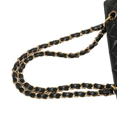 シャネル マトラッセ ココマーク チェーン ハンドバッグ ワンショルダーバッグ ブラック キャビアスキン レディース CHANEL 【中古】