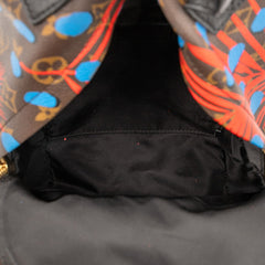 ルイ ヴィトン モノグラム ジャングルドット パームスプリングス バックパックPM リュック バックパック M41980 ブラウン レッド マルチカラー PVC レザー レディース LOUIS VUITTON 【中古】