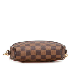 ルイ ヴィトン ダミエ ポシェット イパネマ 斜め掛け ショルダーバッグ N51296 ブラウン PVC レザー レディース LOUIS VUITTON 【中古】