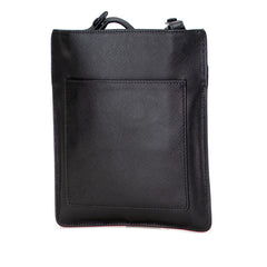 プラダ ロゴ 斜め掛け ショルダーバッグ ブラック サフィアーノ レザー レディース PRADA 【中古】