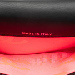 シャネル カンボンライン ココマーク カードケース 名刺入れ ブラック ラムスキン エナメル レディース CHANEL 【中古】