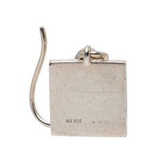 グッチ スクエア スイングピアス SV925 シルバー レディース GUCCI 【中古】