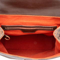 ルイ ヴィトン ダミエ エベヌ ソーホー リュック バックパック N51132 ブラウン PVC レザー レディース LOUIS VUITTON 中古