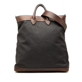 ルイ ヴィトン シャコー トートバッグ ショルダーバッグ 2WAY M93462 グレー ブラウン キャンバス レザー レディース LOUIS VUITTON 【中古】