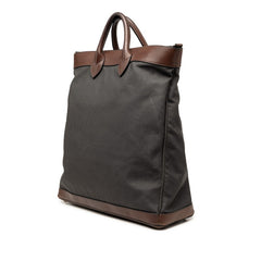 ルイ ヴィトン シャコー トートバッグ ショルダーバッグ 2WAY M93462 グレー ブラウン キャンバス レザー レディース LOUIS VUITTON 【中古】