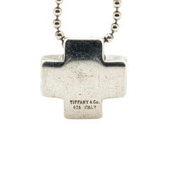 ティファニー ローマンクロス ネックレス SV925 シルバー レディース TIFFANY&Co. 【中古】