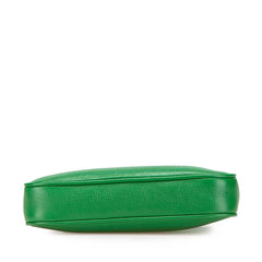 グッチ GGマーモント アフロディーテ ミニショルダーバッグ 739076 グリーン レザー レディース GUCCI 【中古】
