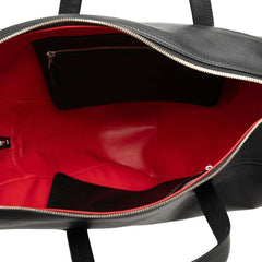 バレンシアガ トライアングルダッフルバッグ ハンドバッグ ショルダーバッグ 2WAY ブラック レザー レディース BALENCIAGA 【中古】