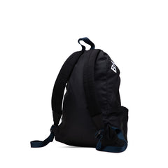 バレンシアガ ホイール ロゴ リュック バックパック 507460 ブラック ネイビー ナイロン メンズ BALENCIAGA 【中古】