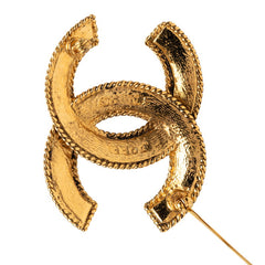 シャネル ヴィンテージ ココマーク ブローチ ゴールド メッキ レディース CHANEL 【中古】
