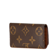 ルイ ヴィトン モノグラム ミュルティクレ4 キーケース M69517 ブラウン PVC レザー レディース LOUIS VUITTON 【中古】
