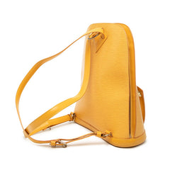 ルイ ヴィトン エピ ゴブラン リュックサック バックパック M52299 タッシリイエロー レザー レディース LOUIS VUITTON 【中古】