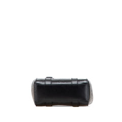 グッチ GGエンボス ジャンボGG ハンドバッグ ショルダーバッグ 2WAY 696010 ブラック レザー レディース GUCCI 【中古】