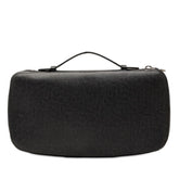 ルイ ヴィトン タイガ オーガナイザー アトール ラウンドファスナー 長財布 M30652 ブラック レザー メンズ LOUIS VUITTON 【中古】