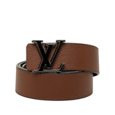 ルイ ヴィトン LV ティルト リバース ロゴバックル リバーシブルベルト M0027 ブラック ブラウン トリヨンレザー メンズ LOUIS VUITTON 中古
