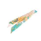 エルメス ツイリー JAGUAR QUETZAL ジャガー ケツァール スカーフ マルチカラー シルク レディース HERMES 【中古】