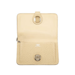 エルメス ドゴン コインケース 小銭入れ ベージュ トリヨンクレマンス レディース HERMES 【中古】