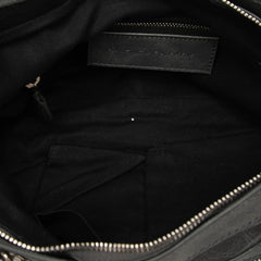 バレンシアガ ジャイアント ファースト ハンドバッグ ワンショルダーバッグ 285433 グレー レザー レディース BALENCIAGA 【中古】