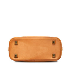 ルイ ヴィトン モノグラム カバ アンブルPM ハンドバッグ M92502 ブラウン ベージュ ビニール レザー レディース LOUIS VUITTON 【中古】