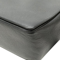 カルティエ 斜め掛け ショルダーバッグ ブラック レザー メンズ CARTIER 【中古】
