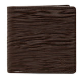 ルイ ヴィトン エピ ポルトフォイユ マルコ 二つ折り財布 ブラウン レザー レディース LOUIS VUITTON 【中古】