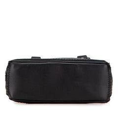 セリーヌ ブギーバッグ ハンドバッグ ブラック ビーズ レザー レディース CELINE 【中古】