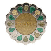 シャネル ブローチ シルバー マルチカラー メタル レディース CHANEL 【中古】