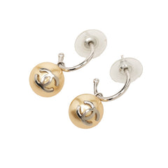 シャネル ココマーク ピアス 99P シルバー ゴールド メタル レディース CHANEL 【中古】
