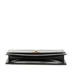 ブルガリ ロゴ ショルダーバッグ ブラック レザー レディース BVLGARI 中古