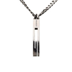 グッチ カットアウトG ネックレス SV925 シルバー レディース GUCCI 【中古】