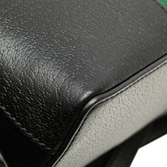グッチ オフィディア シェリーライン ショルダーバッグ 499621 ブラック レザー レディース GUCCI 【中古】