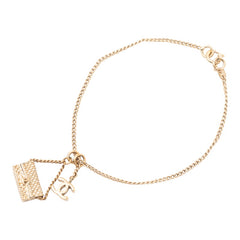 シャネル ココマーク マトラッセ モチーフ ブレスレット ゴールド メッキ レディース CHANEL 【中古】