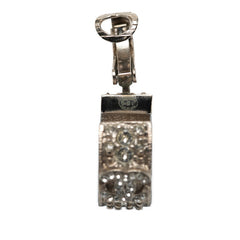 シャネル ココマーク ラインストーン イヤリング ゴールド メッキ レディース CHANEL 【中古】