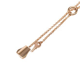 エルメス ケリー クロシェットPM ペンダントネックレス K18PG ピンクゴールド Au750 レディース HERMES 【中古】