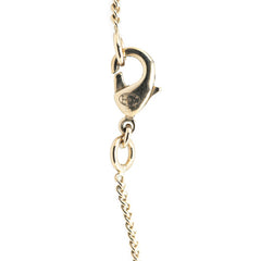 シャネル ココマーク ネックレス ゴールド ブラック メッキ フェイクパール レディース CHANEL 【中古】