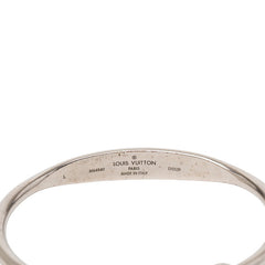 ルイ ヴィトン ジョンク モノグラム バングル ブレスレット M64840 シルバー メタル レディース LOUIS VUITTON 【中古】