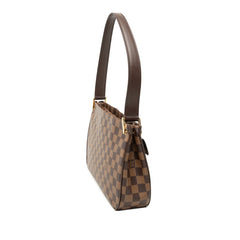 ルイ ヴィトン ダミエ オーバーニュ ワンショルダーバッグ N51129 ブラウン PVC レザー レディース LOUIS VUITTON 【中古】