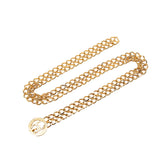 シャネル ココマーク チェーン ベルト ゴールド メッキ レディース CHANEL 【中古】
