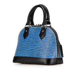 ルイ ヴィトン エピ デニム アルマBB ハンドバッグ ショルダーバッグ 2WAY M41437 デニムブルー レザー レディース LOUIS VUITTON 【中古】