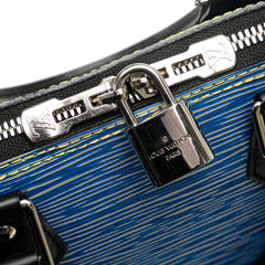 ルイ ヴィトン エピ デニム アルマBB ハンドバッグ ショルダーバッグ 2WAY M41437 デニムブルー レザー レディース LOUIS VUITTON 【中古】
