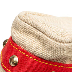 ルイ ヴィトン アンティグア カバPM ハンドバッグ M40038 ベージュ レッド キャンバス レディース LOUIS VUITTON 【中古】